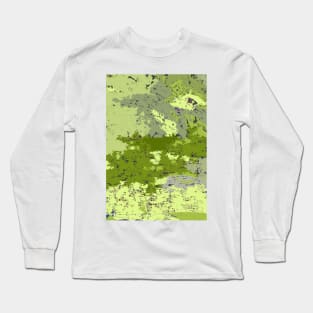 Almost Camouflage, Almost Military Map Long Sleeve T-Shirt